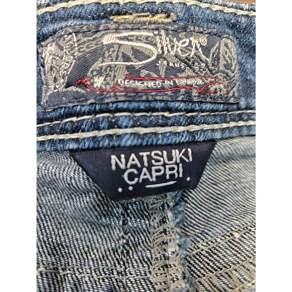 Silver Jeans Natsuki Capri Jeans Womens size 29 - Picture 7 of 10